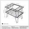 Koman CK-2G Outdoor Camping Folding Multi-layer Table & Modular Stove BBQ Expansion Board