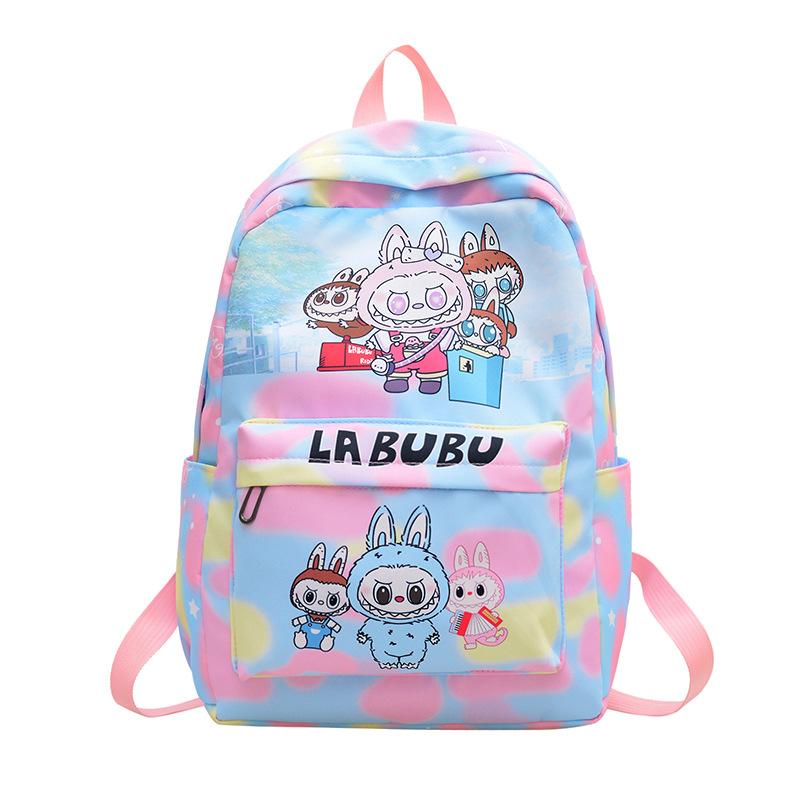 School Bag New Large-capacity Cartoon School Bag Cute Primary School Backpack Casual Lightweight Bag CLE