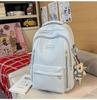 Schoolbag New Leisure Travel Backpack Stylish Simple Backpack College Style Female Junior High School Student College Student School Bag