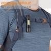 Mini Portable LED Telescopic Flashlight with USB Charging and COB Side Light, Suitable for Use in Dormitories, Schools, and Hiking Trips