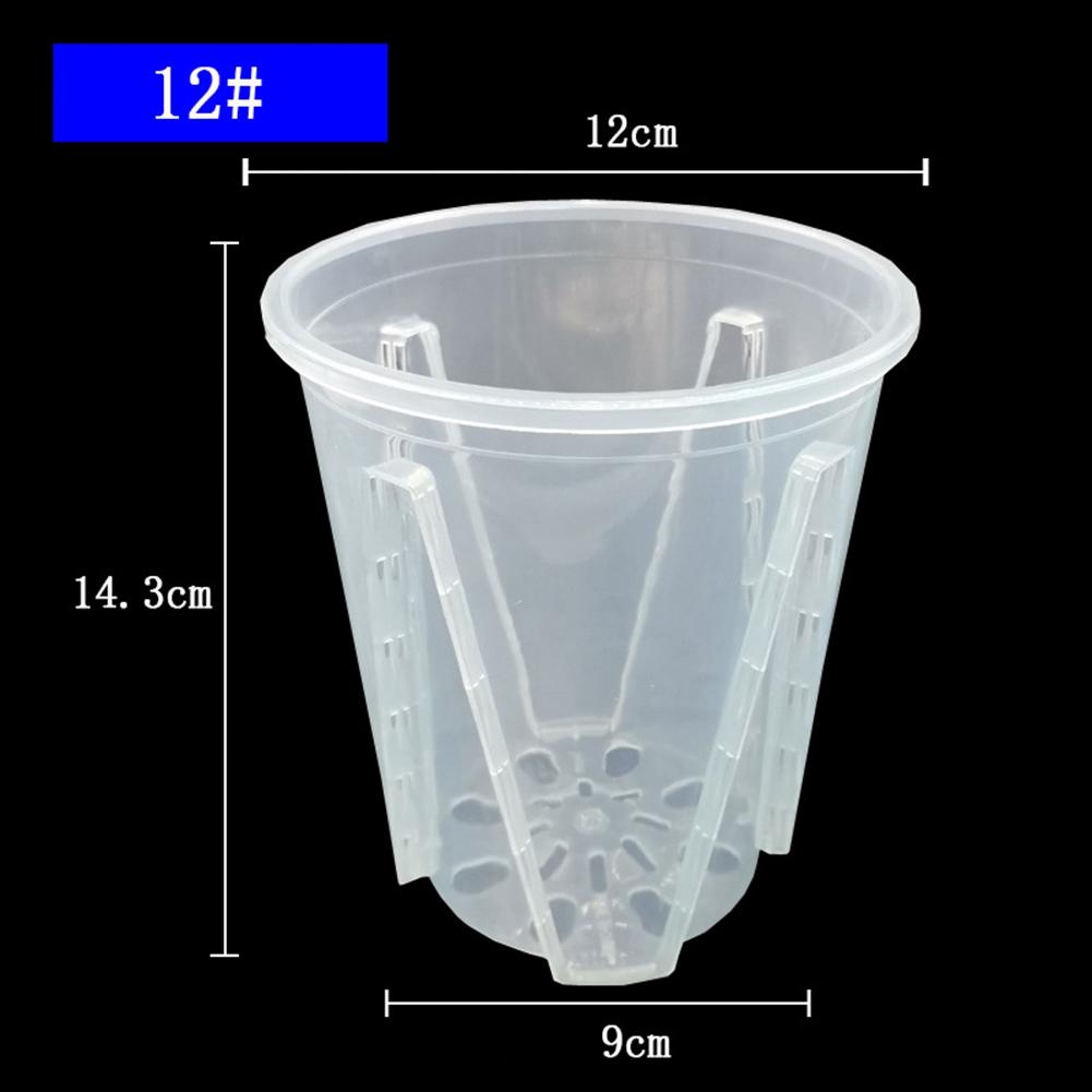 Control Transparent Pot Plastic Flower Pot Flower Pot With Stomat Plant