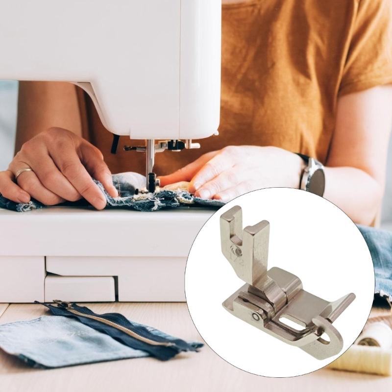 Sturdy Steel Presser Foot for Flatbed Sewing Machines Extended Designs Improved Cloth Stability Expert Tailoring
