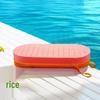 Silicone Anti-Drop Goggle Case: Breathable, Large-Capacity Portable Swim Protection Bag