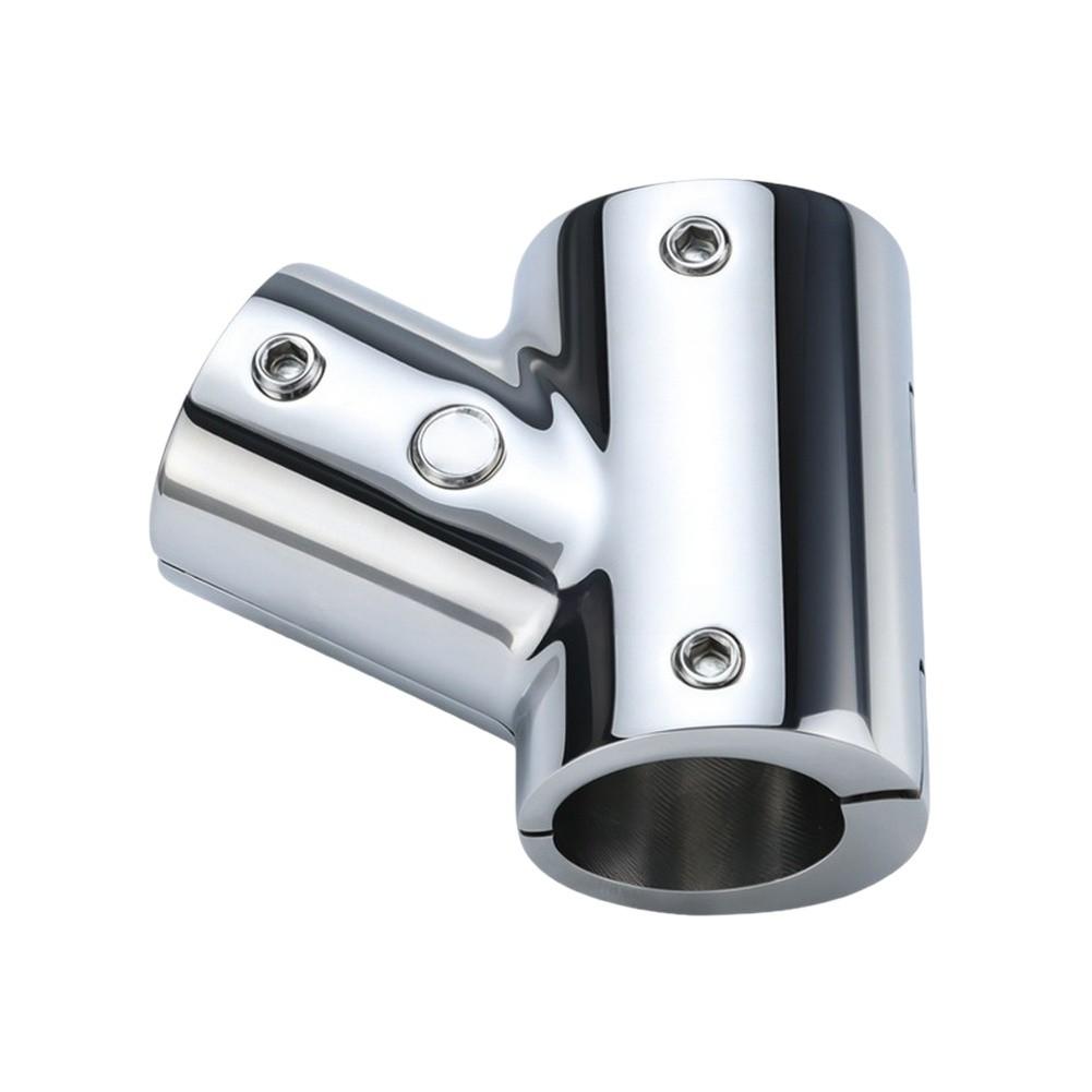 316 Stainless Steel Tee Marine Pipe Clamp 60 Degree Tube Fitting