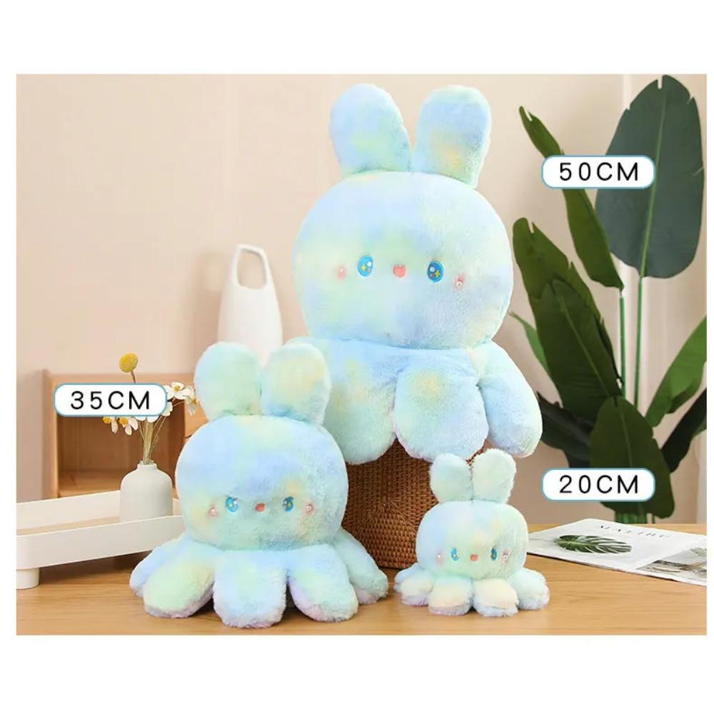 Soft Ferry Plush Cat Plush Toy Cosplay Octopus Legs Jellyfish Bunny Stuffed Animals Doll Rainbow Rabbit Baby Appease Toy