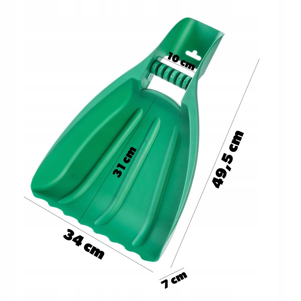 KADAX Rake Collector Plastic Rake for Grass Bear Paws Garden