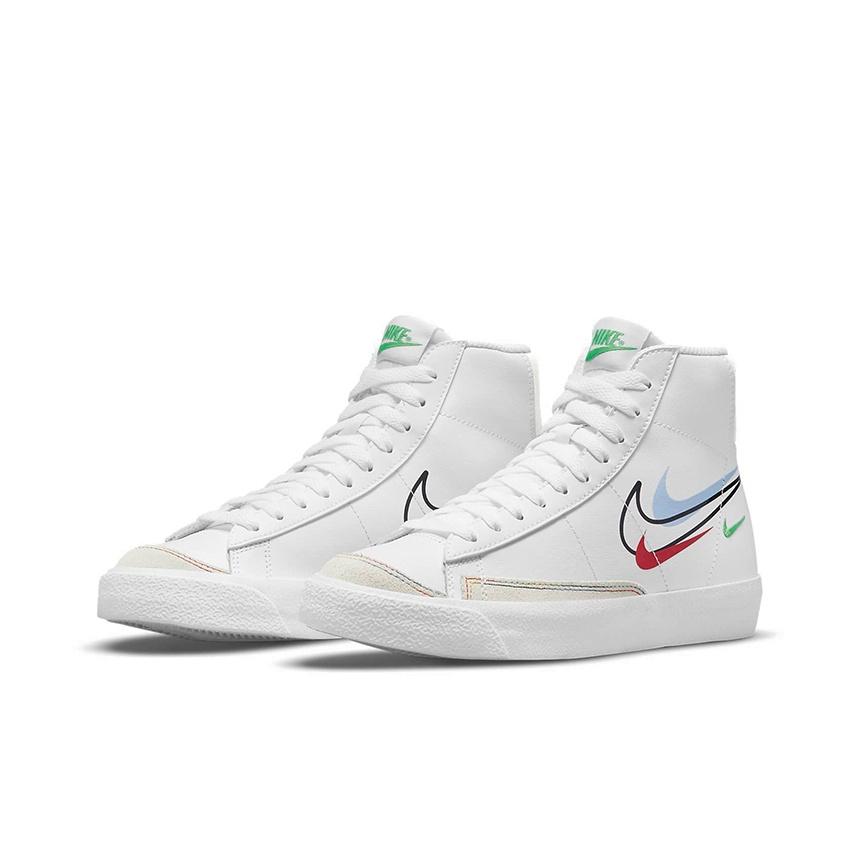 Nou Nike Blazer Mid 77 GS Pachet Swoosh DM9475-100