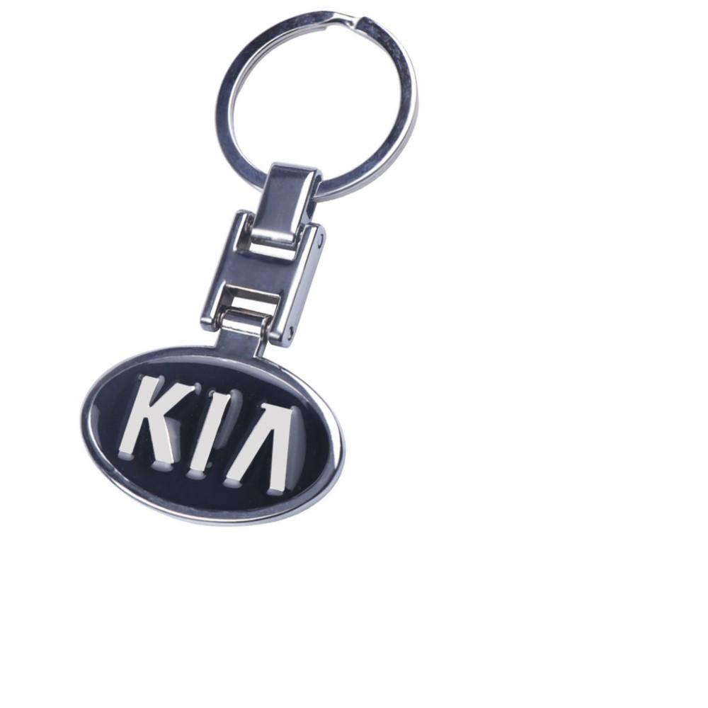 Car Metal Key Chain Pendant Gift Key Ring Auto Styling Accessories For Kia Rio Ceed Sportage Cerato Soul Sorento Picanto Optima hbsp50