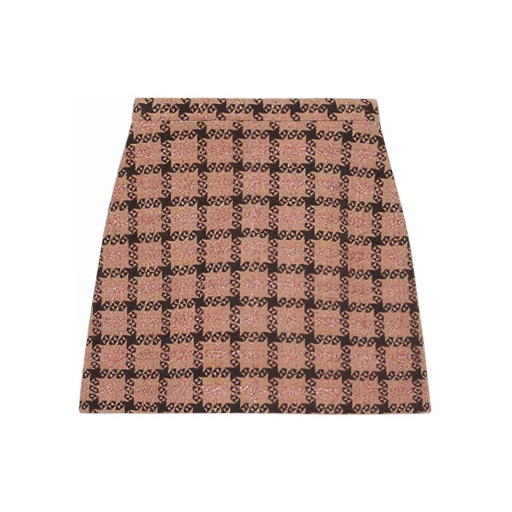 GUCCI Casual Short Skirts Women's Pink 677554-ZAHD6-5150