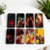 Cool Power O-One P-Punchs Man-opm Phone Case Black Silicone Soft For Samsung Galaxy A73,A72,A71,A70,A53,A52,A51