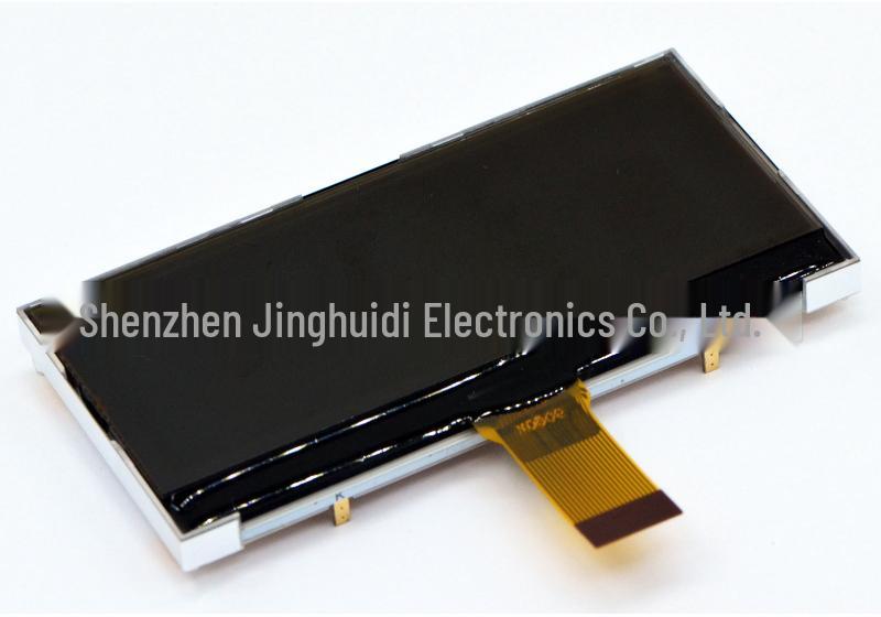 3.2" FSTN LCD Module, Parallel Port, Black Background, White Text, 20-Pin, Negative Display