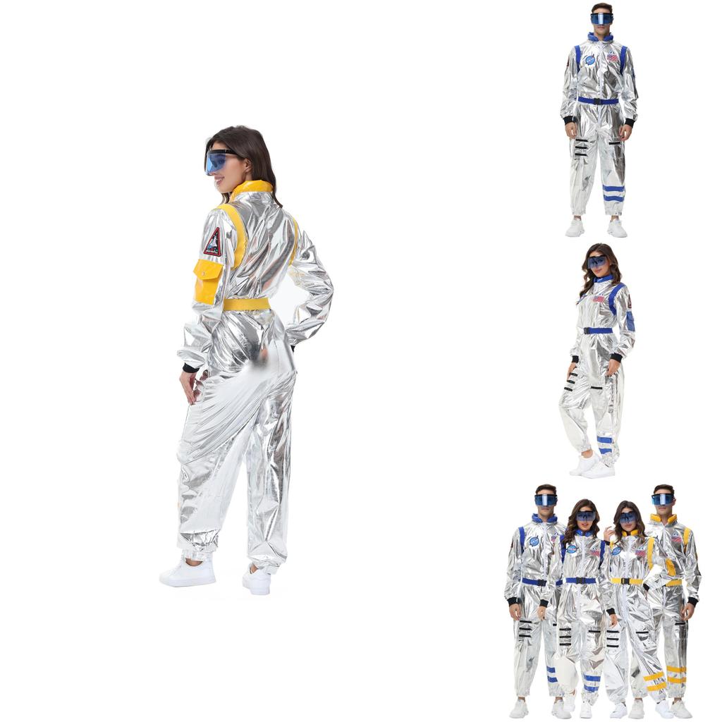 Stylový unisexový kostým pro páry M-xl inspirovaný filmem Putování Země pro halloweenskou zábavu