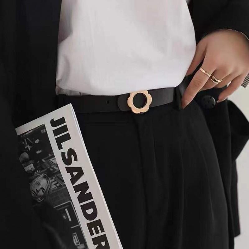 Stylish Floral Waist Belt For Dresses In Trendy Coffee And Black Colors Perfect For Students