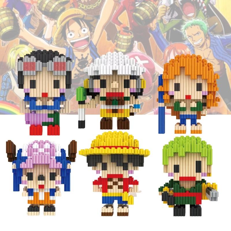 Pirate King Micro Diamond Building Blocks Compatible With Lego Cartoon Figures