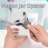 Öppnare för Mason Jar i Rostfritt Stål Enkel Vridning Konserveringslocksborttagare Hemgrill BBQ