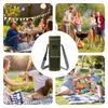 Wine Tote Bag Portable Insulated Wine Tote Drink Carrier With Handle Foldable Wine Carrier Thickened Camping Tote For Parties