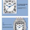 OPK Brand Watch with Diamonds, Elegant Jewelry Buckle, Clasp, Quartz Watch, Women's Watch, Women's Watch