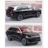 1/24 Die Cast Alloy Car Model, AITO M9, Detachable Wheels, Rubber Tires, Light Music Car, SUV, Children's Birthday Gift