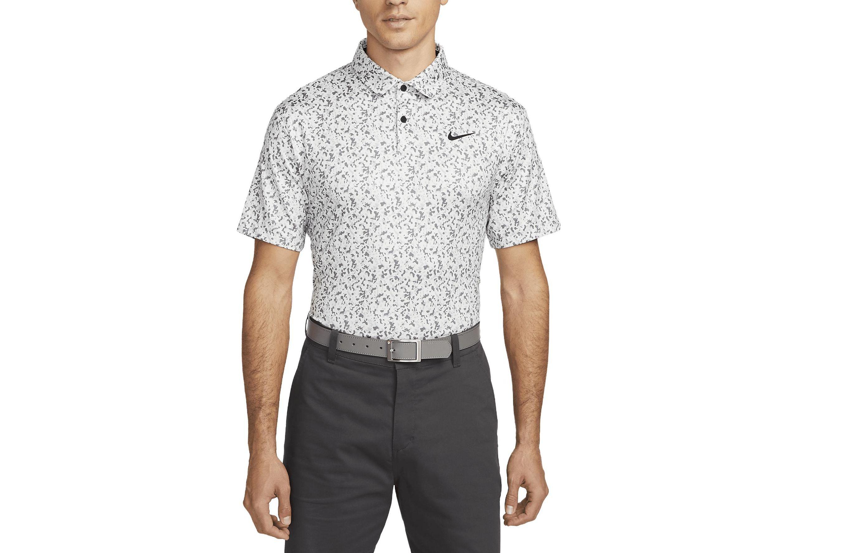 Nike Polo Shirts Men s Multicolor Polo Collar Moderate Straight Fit DR5306-025 M