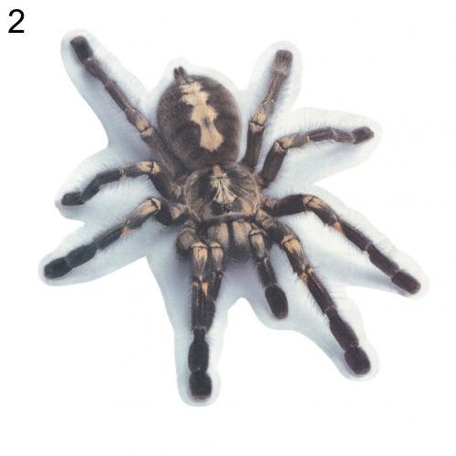 Adesivo per Auto 3D Lucertola Scorpione Ragno 3D Modello Animale Decorazione Decalcomania Finestrino Specchietto Paraurti Veicolo Resistente all'Acqua Alta Adesività