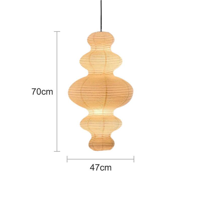 New Japanese LED Rice Paper Chandelier Living Room Dining Room Staircase Attic Indoor Home Lighting Decoration
