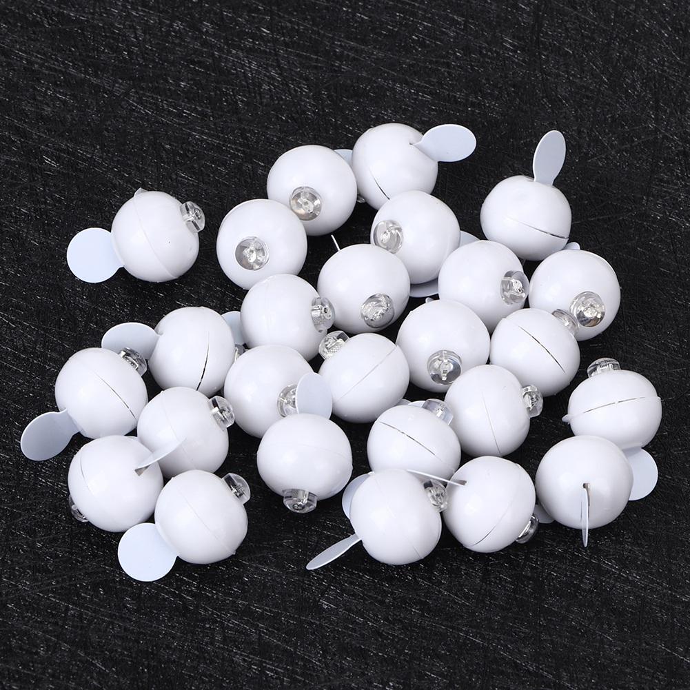 100Pcs Mini Round LED Balloon Lights Ball Lamps Christmas Wedding Party Home DecorationColorful