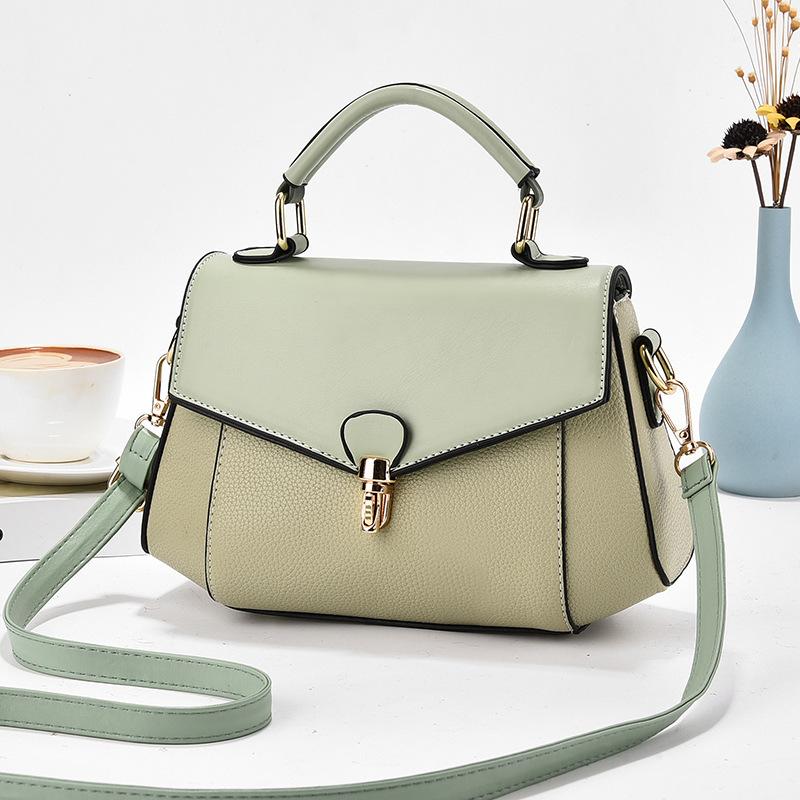 Pu small square bag women's 2025 new bag high-end sense versatile shoulder messenger bag fashionable women's small bag women's bag tide