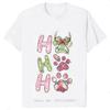 Ho Ho Ho Paw Graphic Oversized Tshirt Christmas Gift Simple Casual Xmas Cotton Tshirt Funny Unisexs Clothing Unisex Tops Tees