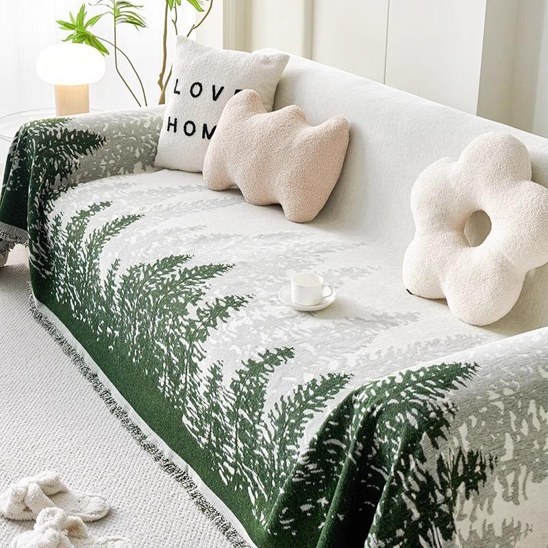 Chenille Sofa Cloth Towel Four Seasons Universal Sofa Cover Cover New Anti-slip Cat Scratch Sofa Cushion.