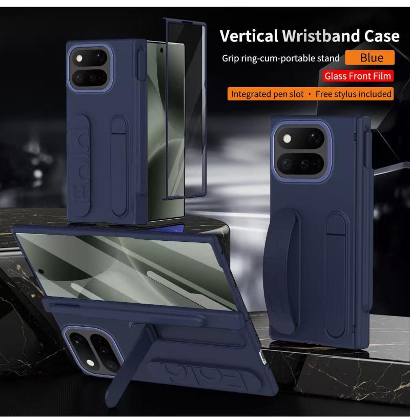 S Pen Hinge Protection For Google Pixel 11 Pro Fold 10 Pro Fold 9 Pro Fold Case Screen Protector & Wristband Invisible Bracket
