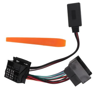 Car Bluetooth 5.0 Audio Adapter AUX Cable Full Wire Harness Replacement for Opel Agila CD70 CD30