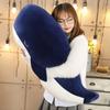25cm/45cm Plush Toy Great White Shark Doll Simulation Dolls Cartoon Blue Whale Shark  Birthday Gift