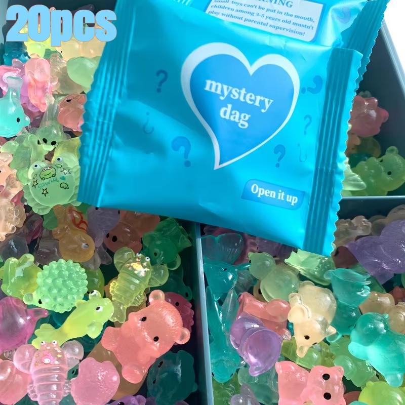 

Simulated luminous animal blind pouch mini adorable Xmas present cartoon jardín de hadas regalo de cu 20 Uds great for daily use