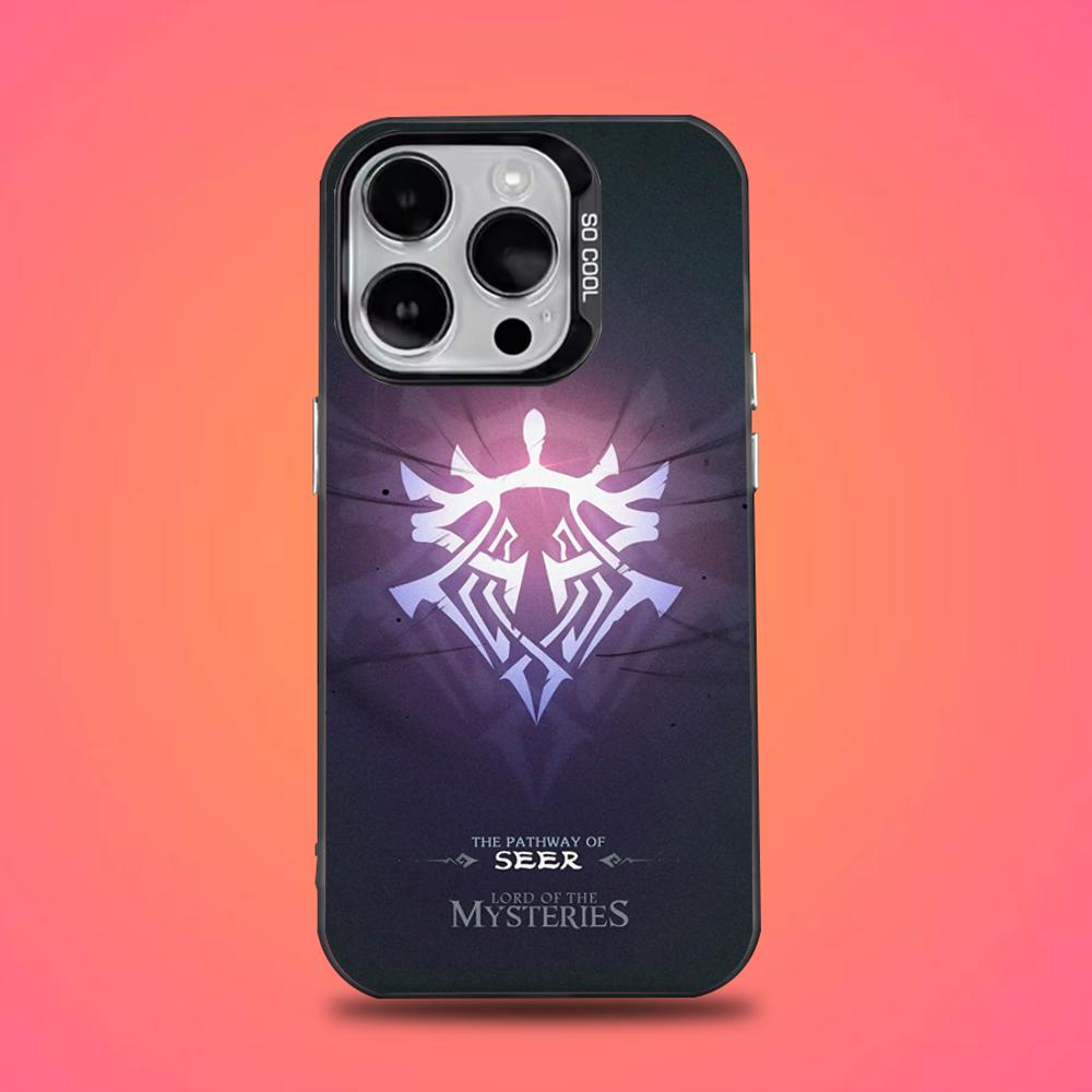 

Lord Of Mysteries Phone Case For iPhone 16,15,14,13,12,11,Pro,Max,Plus,Mini,XS,SE Anti Fall Black Matte Hard Bumper iPhone12