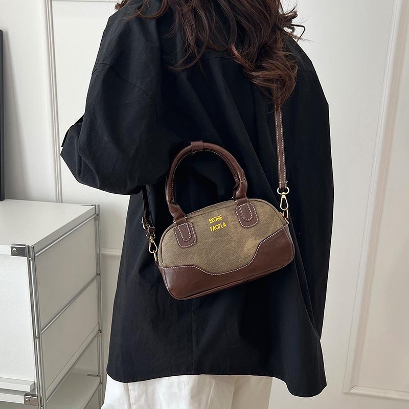 Retro casual shell bag women's 2025 autumn and winter new fashion trendy shoulder oblique span bag to work commuter armpit bag
