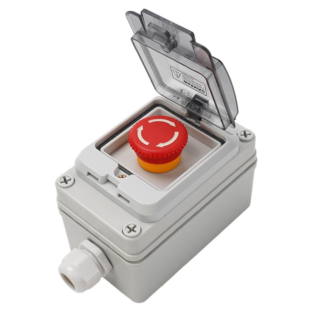 Stop Button Box Switches Waterproof 130*80*100mm Button
