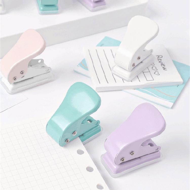 Small Paper Puncher Single Hole Puncher 1/4Inch 6mm Round Hole Punches Portable Paper Puncher For Art Craft Project