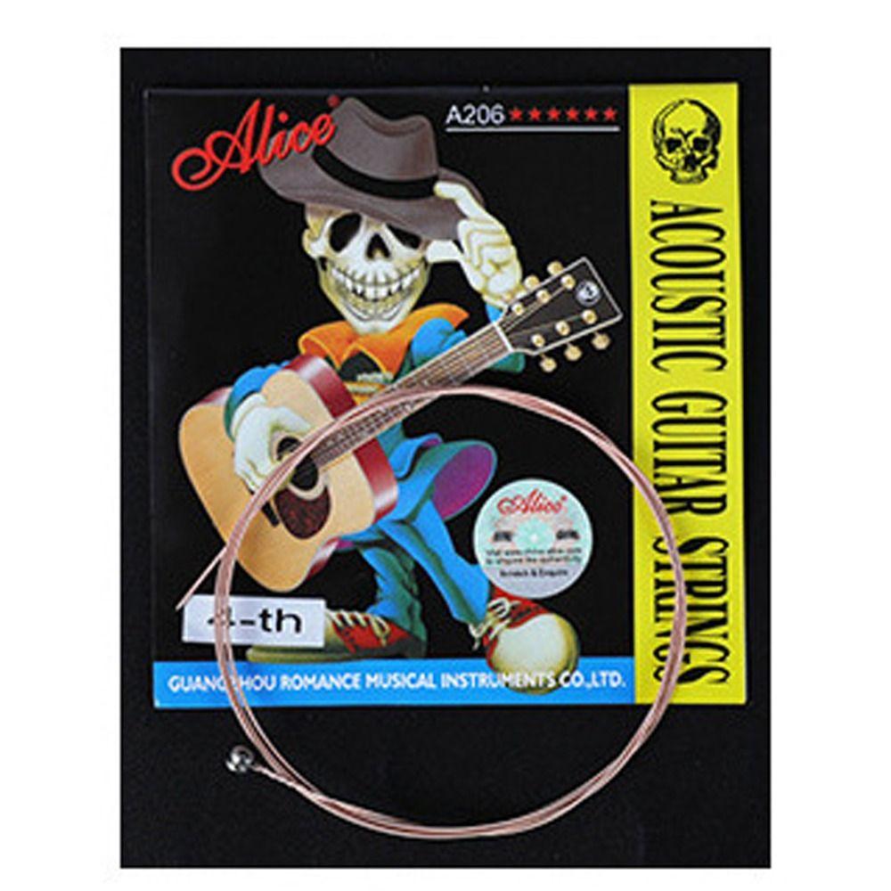 A206 Series Acoustic Guitar Strings 0.11inch Guitar 6 Strings Alice Guitar Strings  Guitarist