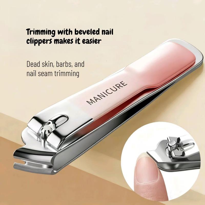 1SET Gradual Change Color Nail Clipper Set Household Nail Clippers High-grade Nail Clippers Portable Nail Clipper Clipper Nail Clipper Set