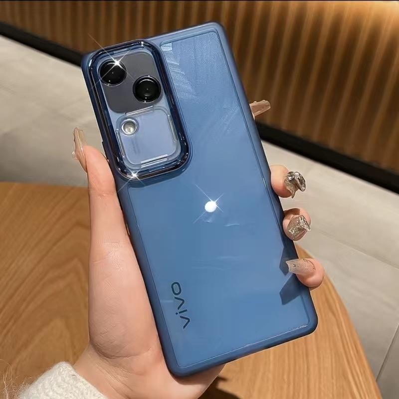 Case For Vivo V30 Pro 5G Case Soft Silicone Transparent Phone Cover For Vivo V 30 V30Pro Camera Protection Shockproof Bumper