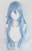 Cosplay Wig with Ray Wig Net, Blue, Heat-Resistant (C (Long))