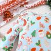 Newborn Baby Girl Boy Christmas Pattern All-over Print Long Sleeve Romper Jumpsuit