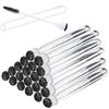 50pcs Reusable Eyelashes Brush Tube for Eyelash Extension EyeLash Brushes Disposable Mascara Wands Eyebrow Brush Applicator