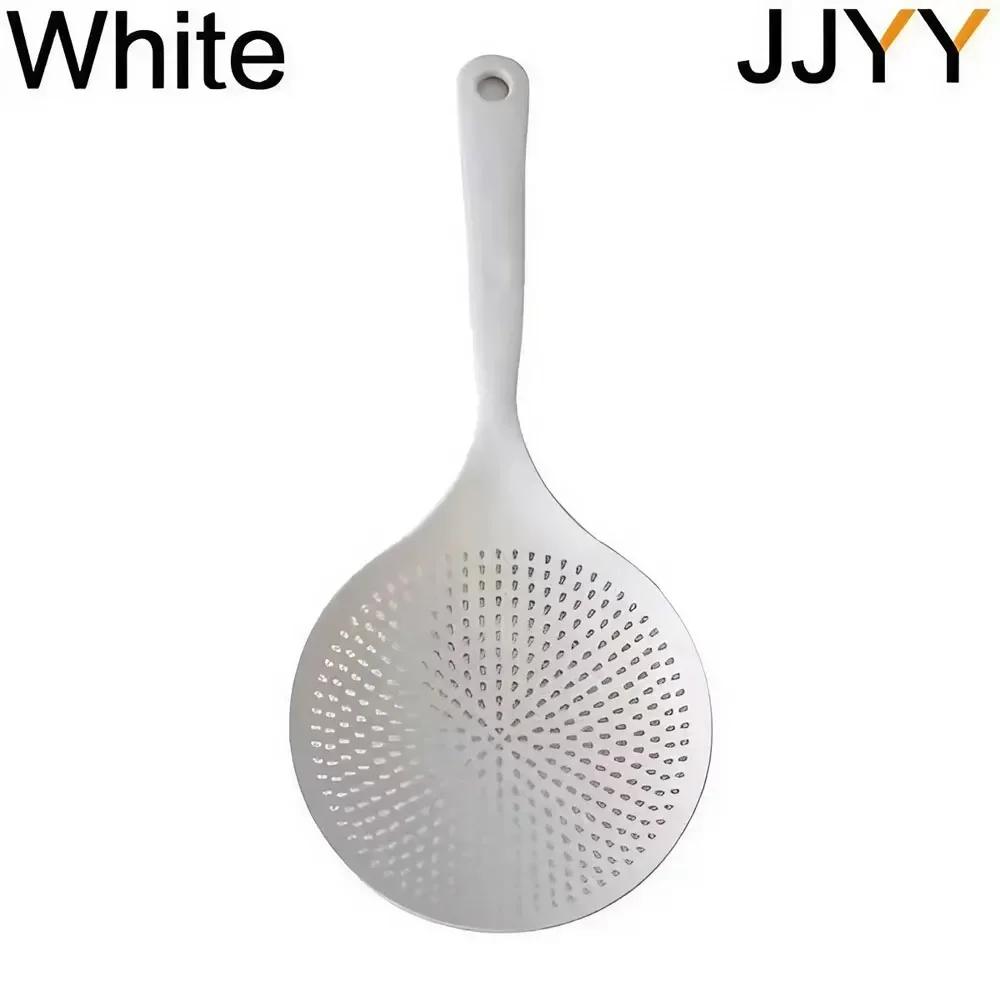 High Temperature Resistant Large Colander Kitchen Scoop Noodle Strainer Anti-Scald Vegetable Skimmer for Efficient Cooking