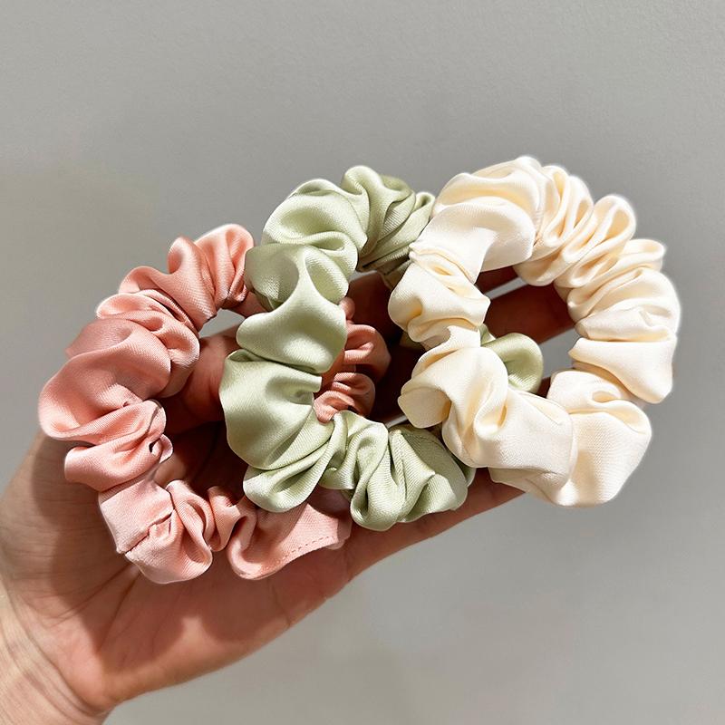 

3 шт./набор Резинки для волос конфетных цветов для женщин, девочек, милые эластичные резинки для волос, повязка на голову, резинки, аксессуары для волос