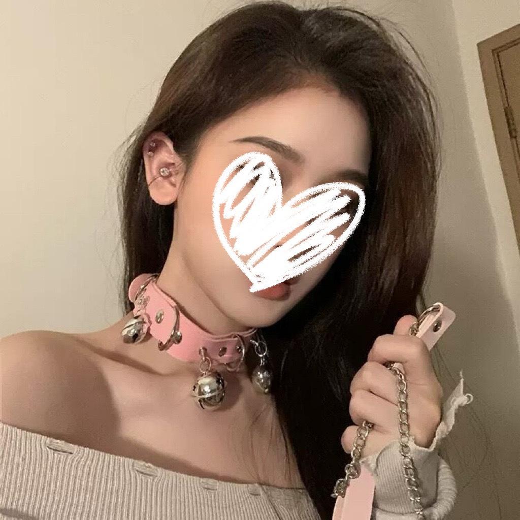 Bell Black Choker, Trendy Adjustable Clavicle Neck Collar Necklace