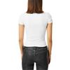 Diesel Womens/Ladies Ele Logo Cropped Slim T-Shirt