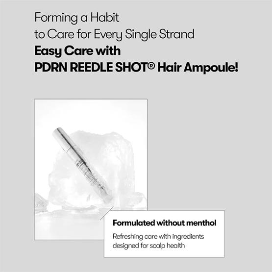 [VT Cosmetics] PDRN Reedle Shot Hair Ampoule 100dL 15ml