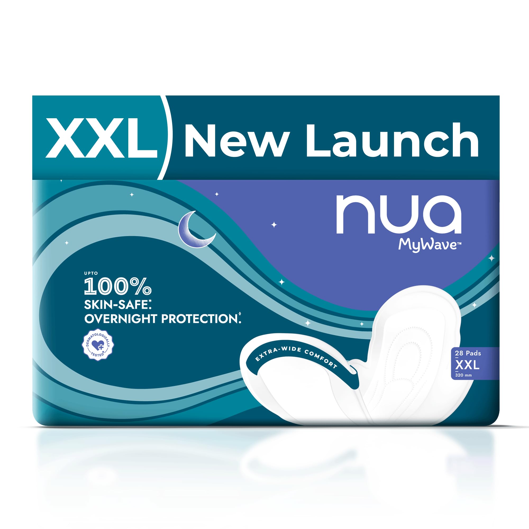 Nua MyWave Night XXL Sanitary Pads