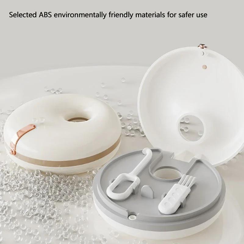 Hot selling double-layer storage set for braces,send braces brush,dental hook,dustproof,used for children's orthodontic,dentures